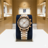 EMP ARMNI CHRONO METAL STRAP WATCH